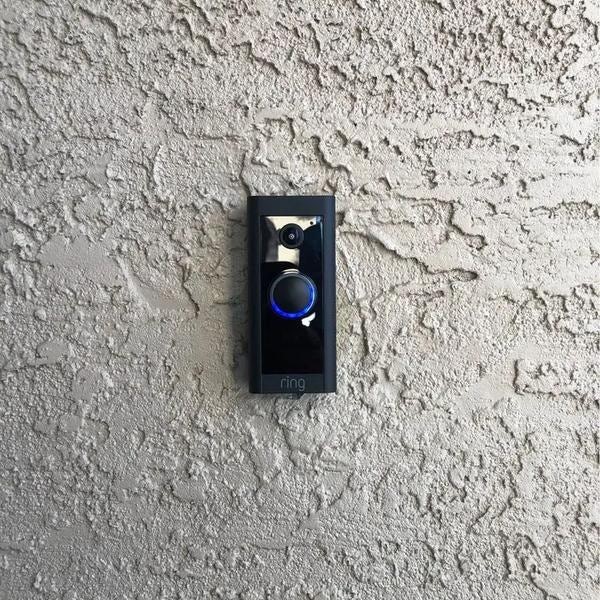 Black Ring doorbell